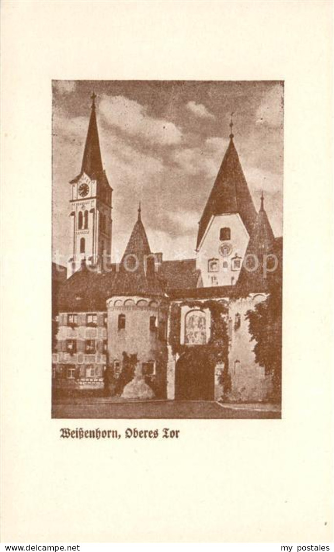 Weissenhorn Neu-Ulm Bayern Oberes Tor Kirche