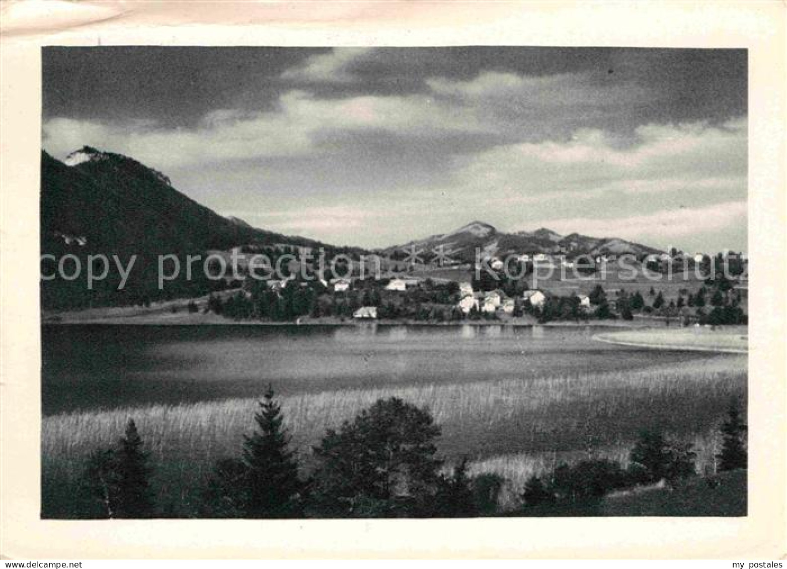 Weissensee Fuessen Panorama