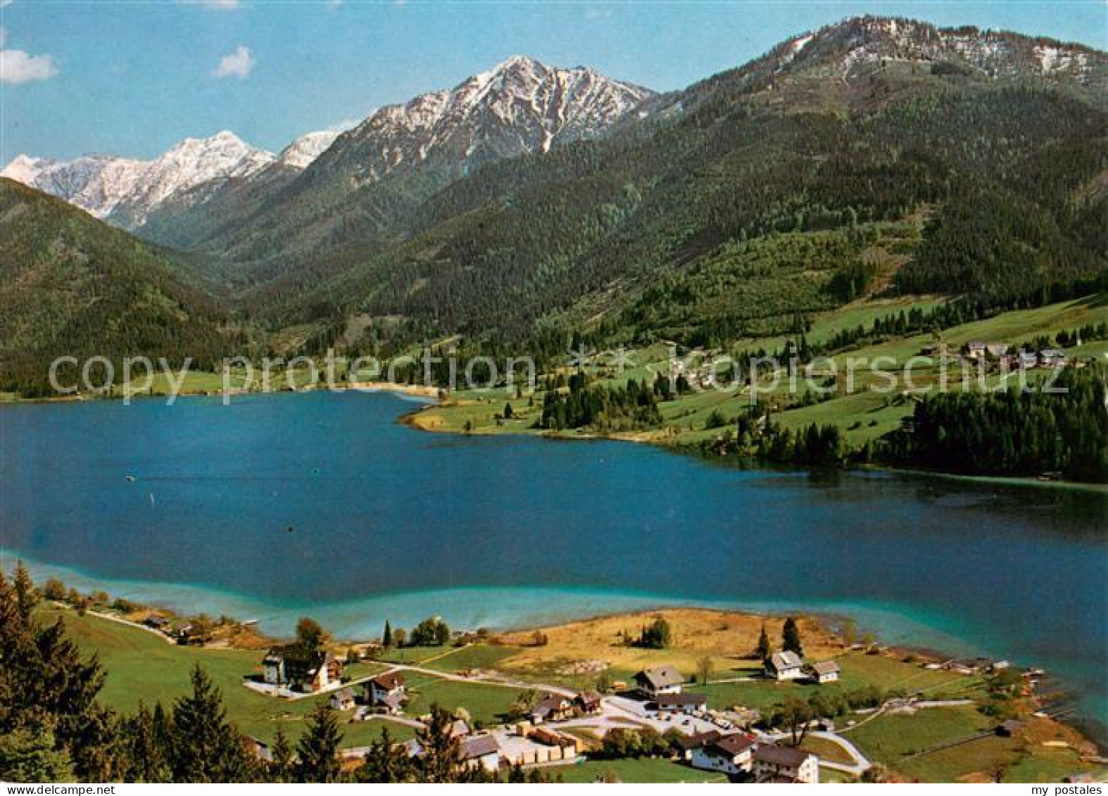 Weissensee Kaernten AT Panorama