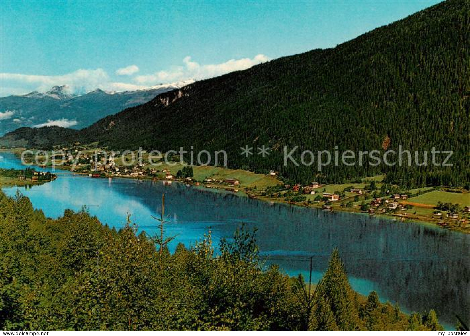 Weissensee Kaernten AT Panorama