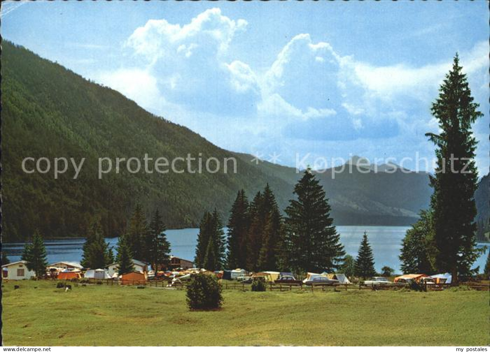 Weissensee Kaernten Campingplatz
