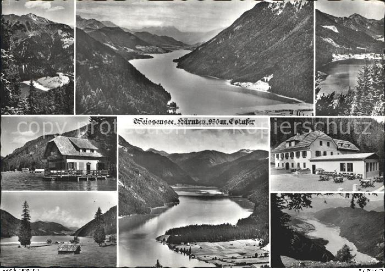 Weissensee Kaernten Gebaeude
