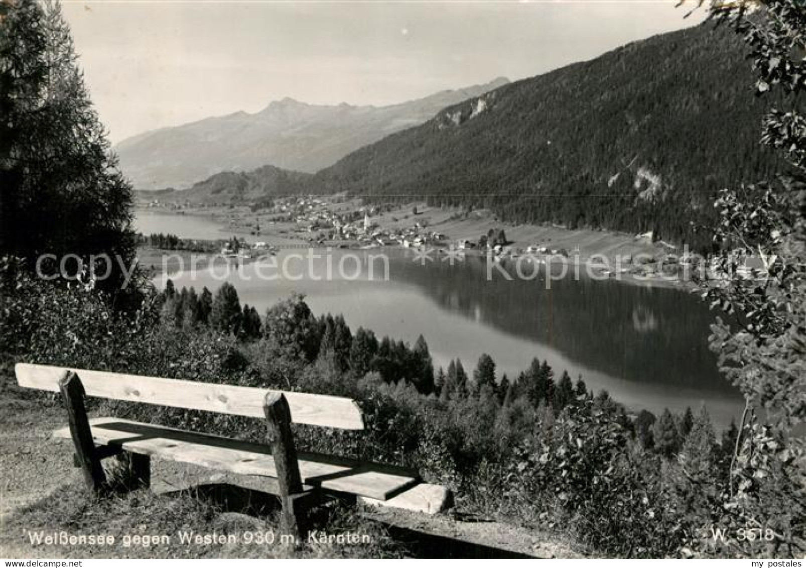 Weissensee Kaernten Panorama
