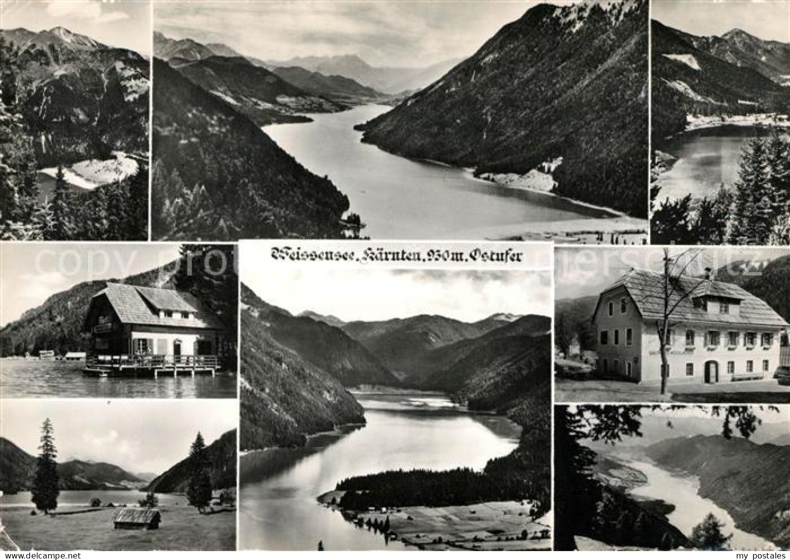 Weissensee Kaernten Panorama