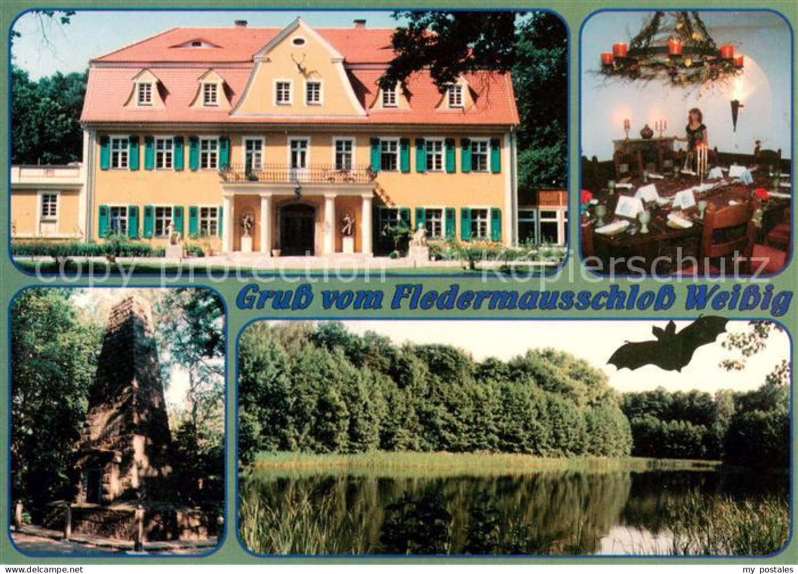 Weissig Lohsa Fledermausschloss Weissig Gastraum Turm See