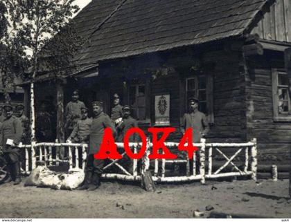 Feldpost Expedition 35 Reserve Division Belarus Weissrussland Polska Oginski Kanal Ostfront 1916