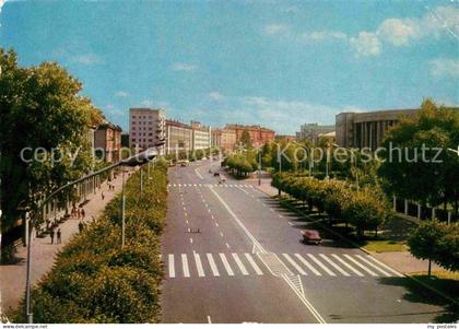 Minsk Weissrussland Leninsky Prospekt