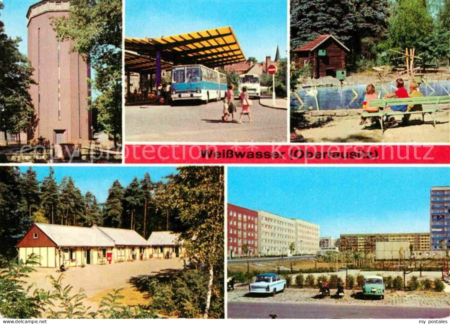 Weisswasser Oberlausitz Wasserturm Tierpark Pionierlager Philipp Mueller