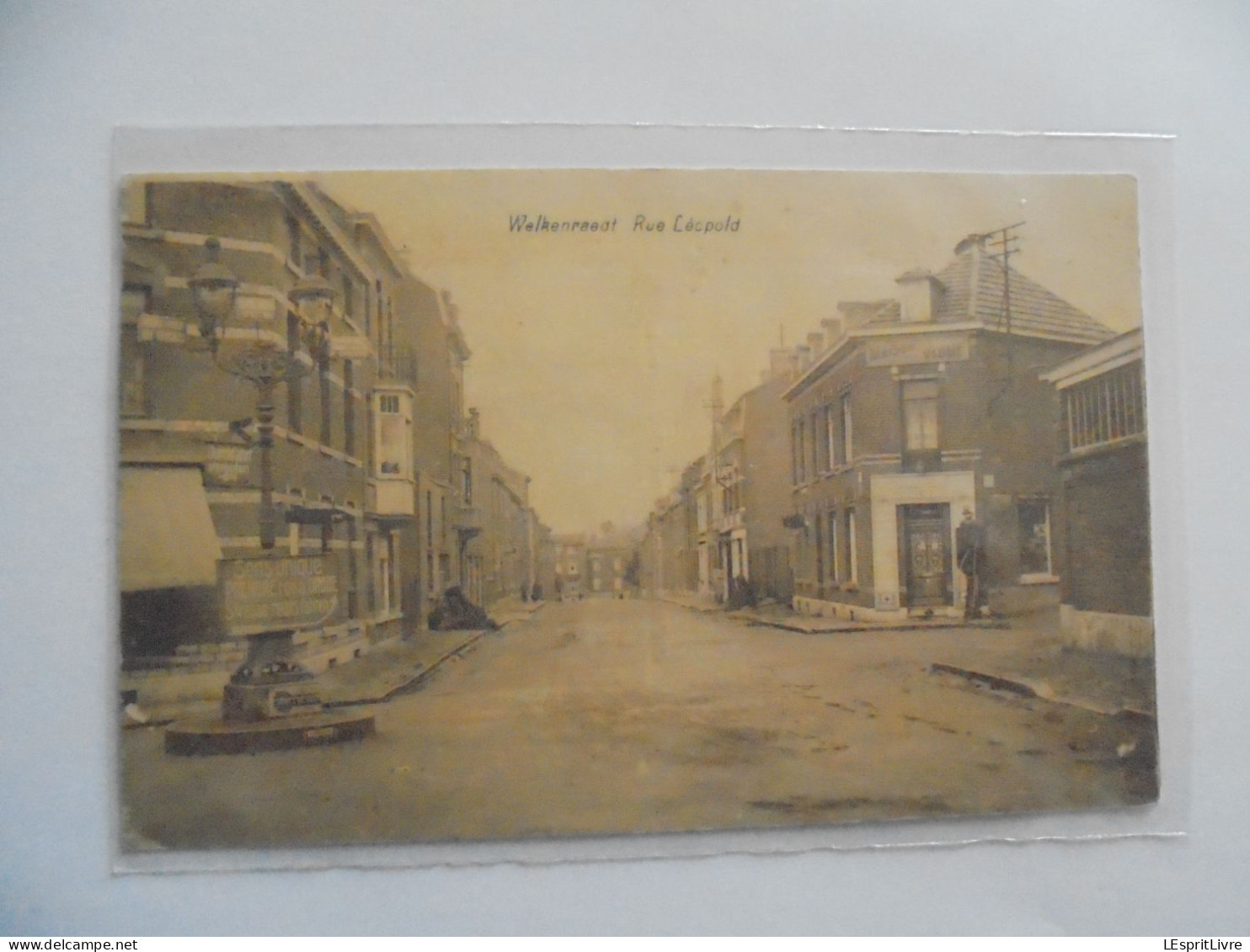 WELKENRAEDT Rue Léopold Petite Animation Carte Postale
