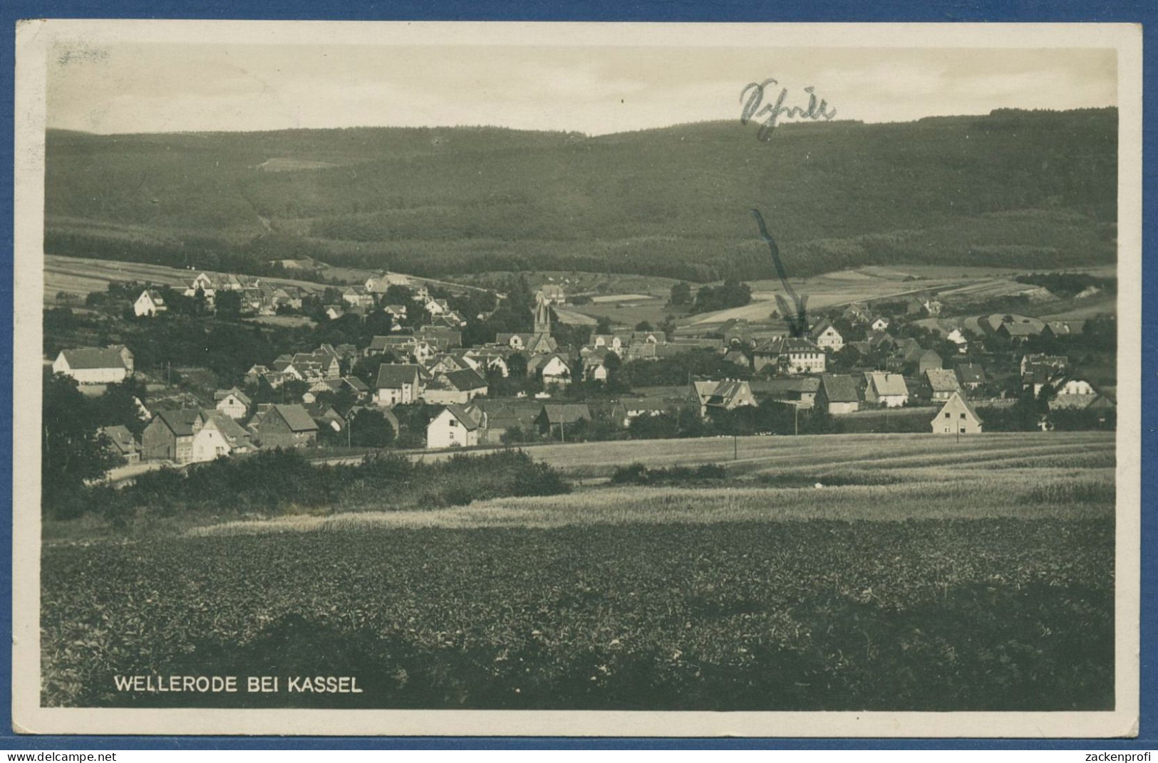 Wellerode bei Kassel, Söhrewald, gelaufen 1933 (AK4037)