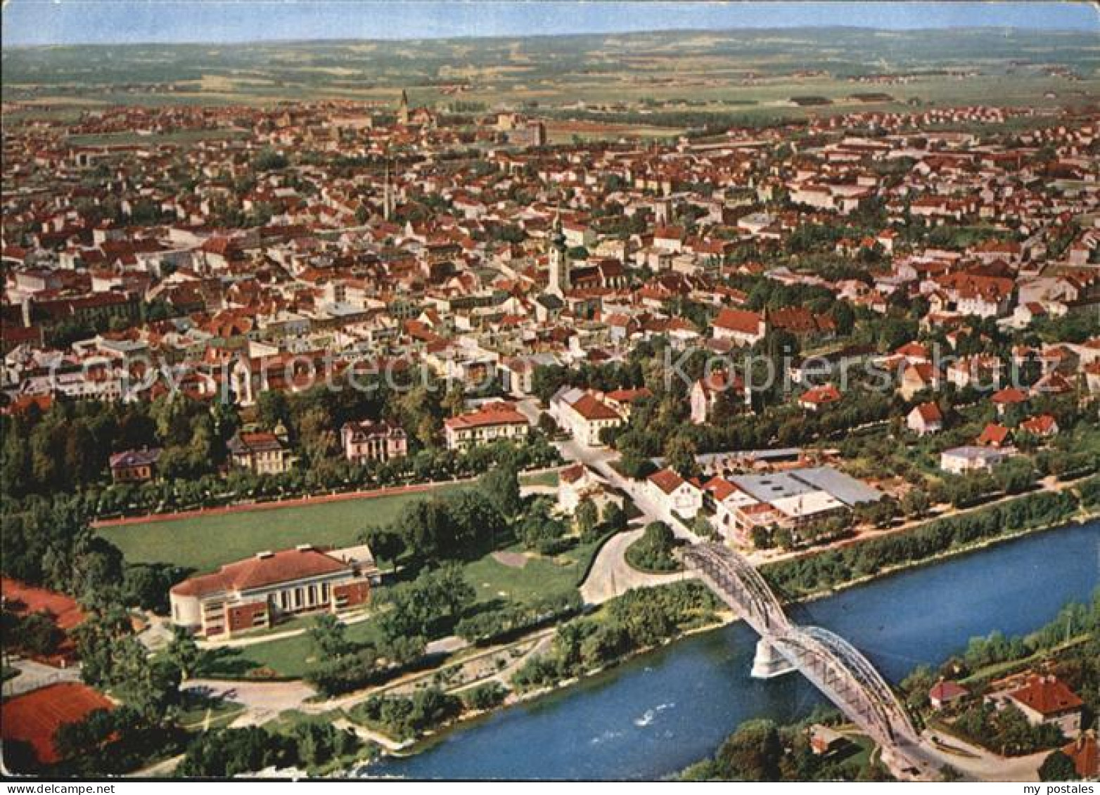 Wels Fliegeraufnahme