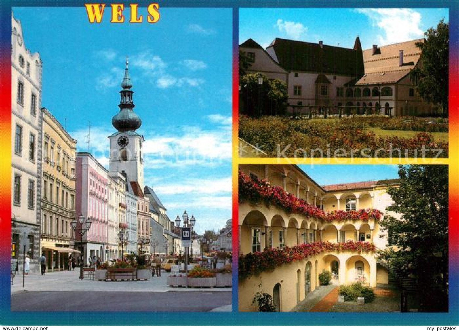 Wels Stadtplatz Burg Wels Haas Arkadenhof