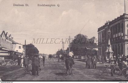 AUSTRALIA - Denham St., Rockhampton Q., Postcard