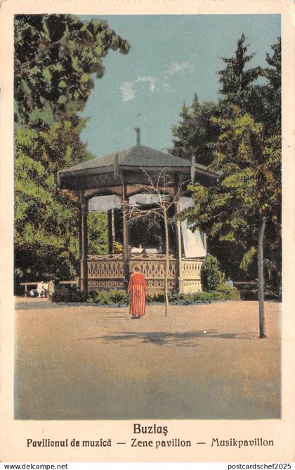 B11317 Romania Buzias Pavilionul de muzica buziasfurdo timis romania