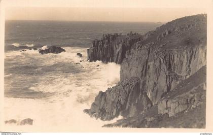 B128 England Land's End RPPC vintage postcard