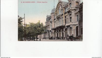 B80818 buenos aires coliseo argentino   argentina  front/back image