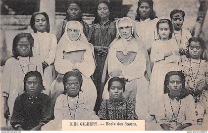 B86515 ecole des sceurs types folklore  gilbert islands  kiribati oceania