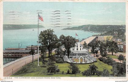 B93184 the claremont and hudson river new york usa