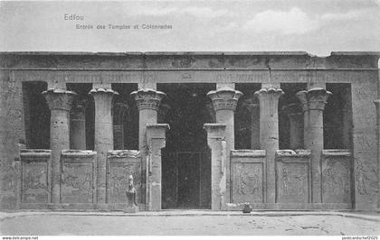 BF35835 edfou entree des temples et colonnades   egypt front/back scan
