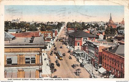 br104619 east market street from hotel  portage akron ohio usa