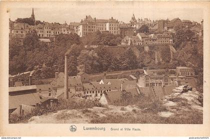 Br35709 Luxembourg Grund et Ville Haute luxembourg