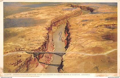 BR44552 Grand canyon bridge over colorado river at marble canyon usa