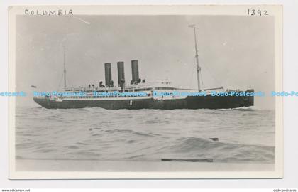 C021531 Columbia. Ship. Photo