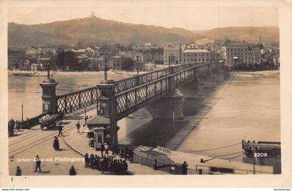 C042 Austria, Urfahr Linz mit Poestlingberg vintage postcard