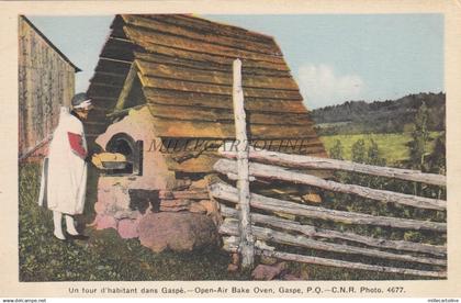 * CANADA - Quebec, Gaspe - Open Air Bake oven