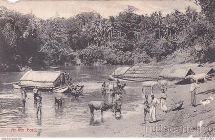 * CEYLON - Sri Lanka - At the Ford