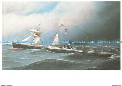 D050904 S. S. Opdam. A. Jacobsen. Collectie Maritiem Museum Prins Hendrik. Joop