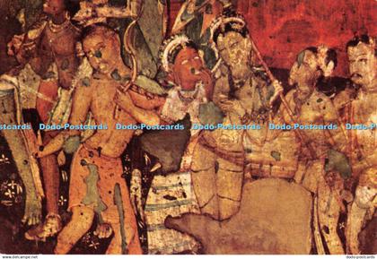 D059881 India. Painting Cave. 17. Ajanta. India Tourism Development Corporation