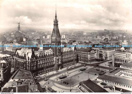 D067033 Hamburg. Rathaus Mit Rathausmarkt. Rud. Karstadt. Nr. 1. RP