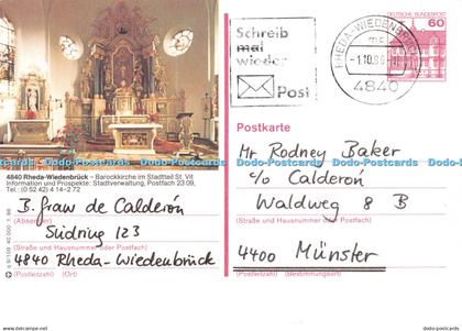 D091356 4840 Rheda. Wiedenbruck. Barockkirche im Stadtteil St. Vit Information u