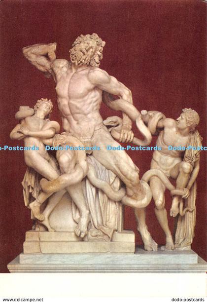 D099529 Vaticano. Group of Laocoon. After restoring. Monumenti Musei e Gallerie