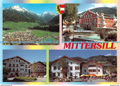 D120045 Mittersill Erholungsort im Oberpinzgau Salzburg Alpine Luftbild Multi Vi