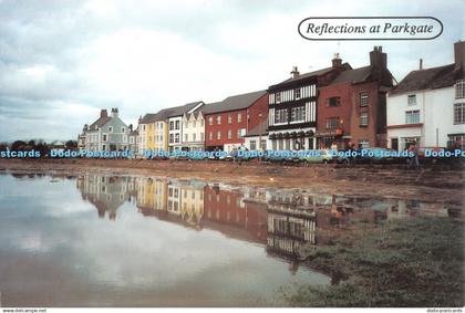 D126514 Reflections at Parkgate Wirral Postcards Tyrone Tresch Ian and Marilyn B