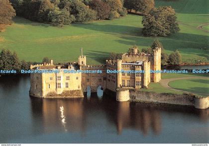 D127153 Kent Leeds Castle near Maidstone Leeds Castle Aerial View Leeds Castle F