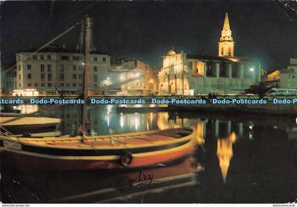 D134859 667 Martigues 13 Martigues la nuit Tardy Cliche Ektachrome Marseille 197