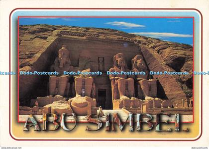 D136891 Best Wishes Egypt Abu Simbel Temple El Faraana Advertising and Printing
