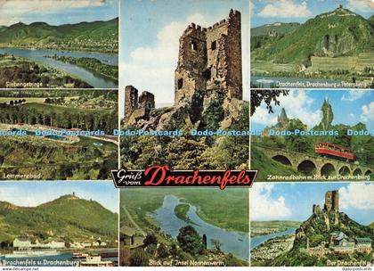 D139323 Gruss vom Drachenfels Hotel Restaurant auf dem Drachenfels Konigswinter
