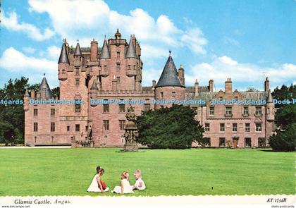 D139399 Glamis Castle Angus AT1754R Valentine