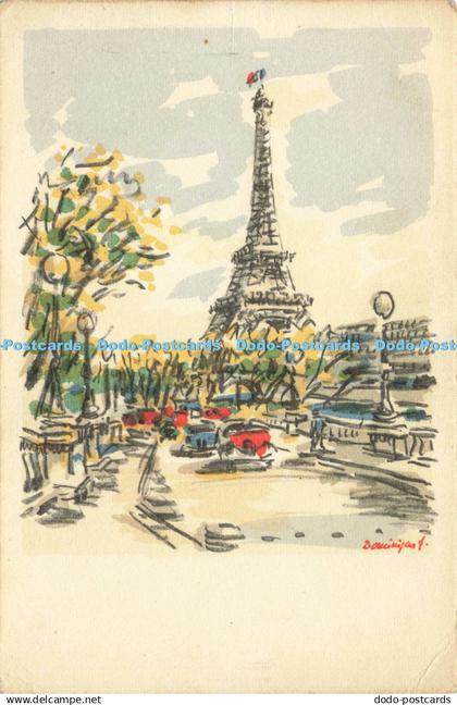 D141461 Paris la Tour Eiffel