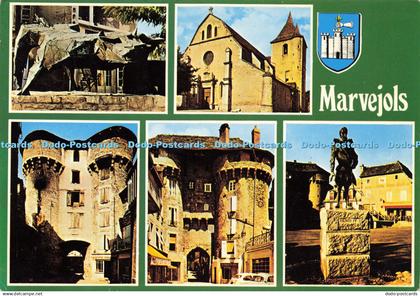 D180324 Marvejols. Lozere. Combier Imp. Macon. Cimcrome