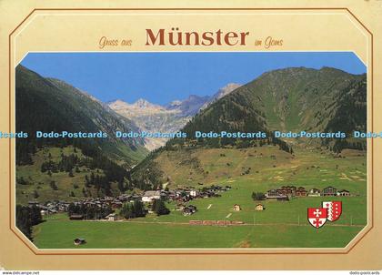 D207821 Gruss aus Munster im Goms Klopfenstein