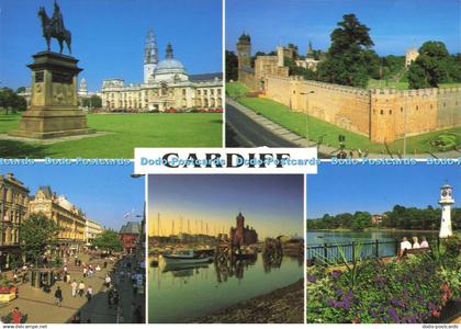 D212591 Cardiff South Glamorgan John Hinde Multi View
