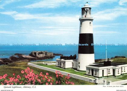 D216552 C I Alderney Quinard Lighthouse John Hinde H Gossler