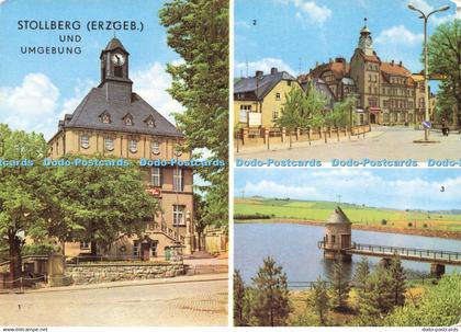 D217147 Stollberg Erzgeb Und Umgebung Lugau Rathaus Veb Bild und Heimat Multi Vi