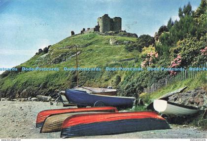D218341 Caernarvonshire Criccieth castle J Arthur Dixon
