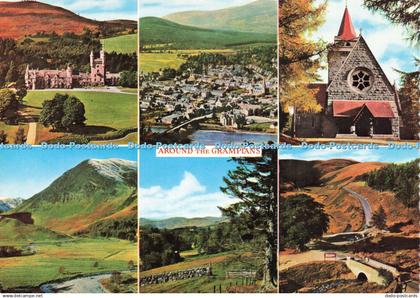 D221376 Around the Grampians Balmoral Castle Glen Clova Crathie Church Valentine
